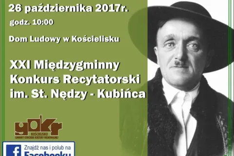 XXI MIĘDZYGMINNY KONKURS RECYTATORSKI IM. STANISŁAWA NĘDZY-KUBIŃCA
