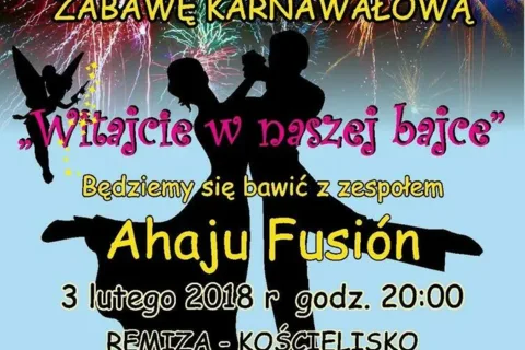 KOSTIUMOWA ZABAWA KARNAWAŁOWA w Kościelisku