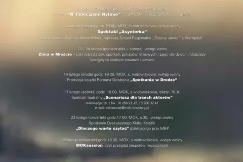 Kulturalna Stolica Podhala - Luty 2018