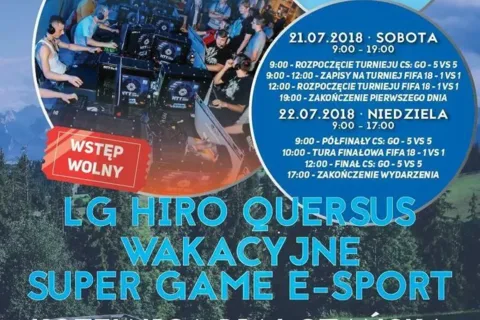 WAKACYJNE SUPER GAME e-sport!