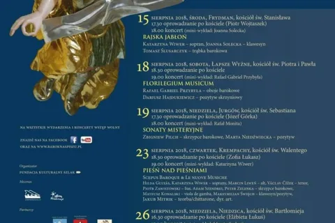VII festiwal Barok na Spiszu 2018