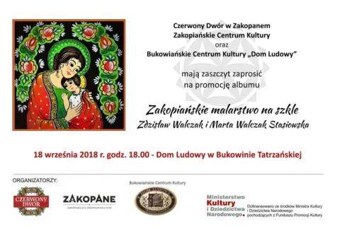 Promocja albumu quot Zakopia skie malarstwo na szkle. Zdzis aw Walczak. Marta Walczak Stasiowska