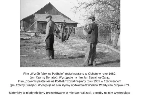 Pokaz filmów „MUZEUM W TERENIE. ETNOGRAFICZNE REMINISCENCJE FILMOWE”