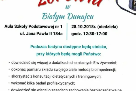 FESTYN ZDROWIA W BIAŁYM DUNAJCU