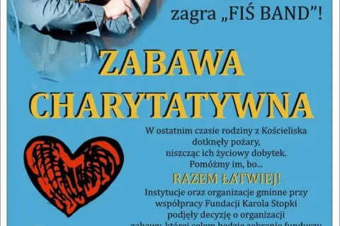Zabawa charytatywna w Kościelisku - RAZEM ŁATWIEJ!