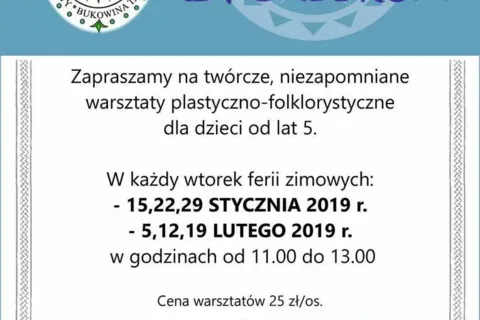Zimowa przygoda z folklorem w Domu Ludowym w Bukowinie Tatrzańskiej