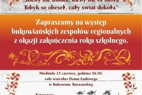 Występ bukowiańskich zespołów regionalnych