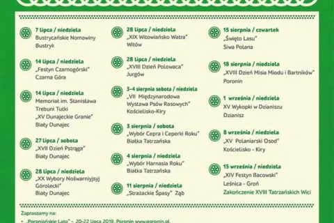 XVIII Tatrzańskie Wici 2019