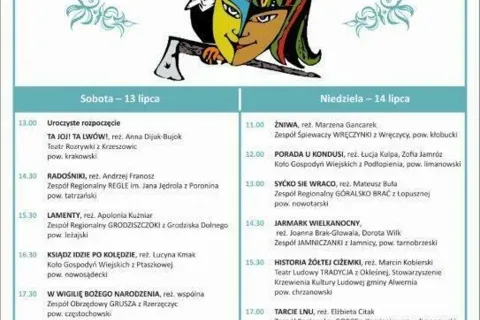 34. Międzywojewódzki Sejmik Wiejskich Zespołów Teatralnych