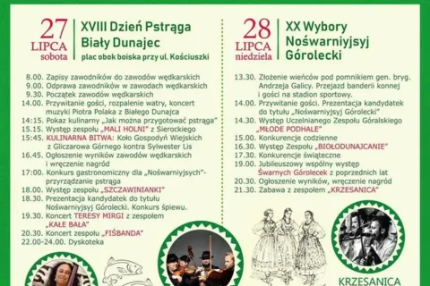 XVIII Tatrzańskie Wici - XVIII DZIEŃ PSTRĄGA