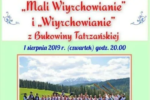 Koncert zespołów z Bukowiny Tatrzańskiej