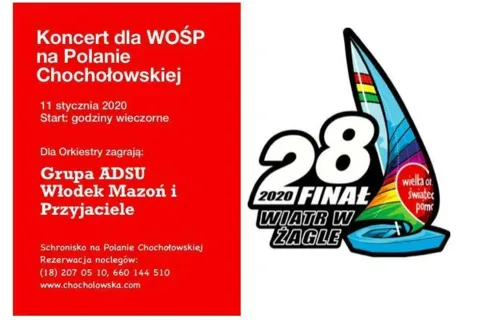Koncert dla WOŚP na Polanie Chochołowskiej