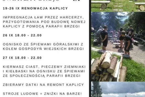 Głodówka/NB - Renowacja Kaplicy Betlejemskiego Światełka Pokoju - 26-27 IX 2020 r.