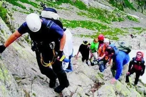 W kasku i uprzęży po tatrzańskich szlakach