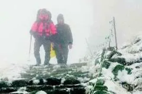 Choć jeszcze lato, w Tatrach spadł pierwszy śnieg