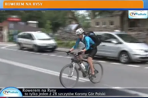 Rowerem na Rysy
