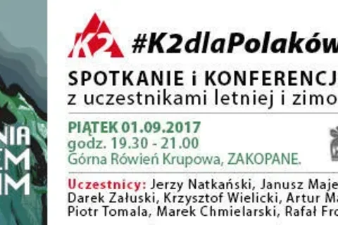 K2 dla Polaków - spotkanie z uczestnikami letniej i zimowej wyprawy