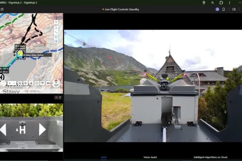 Testy DJI DOCK3 i DOCK4 w TOPR