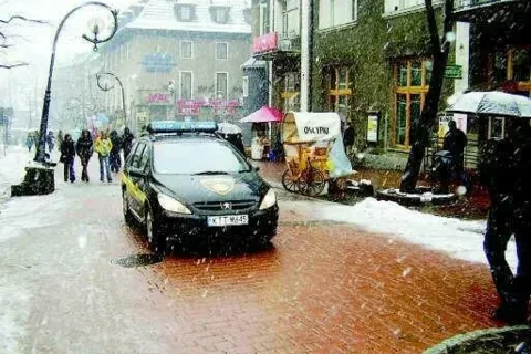To już koniec autostrady na Krupówkach