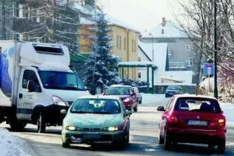 Złodziej zwinął znak w centrum