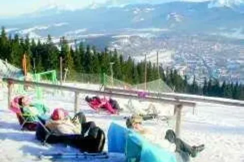 Widokowy taras na Tatry