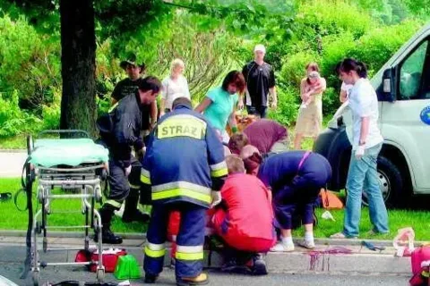 Wypadek na pasach, których... nie ma!