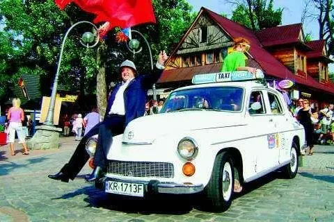 Pojedź magiczną taksówką na Krupówki