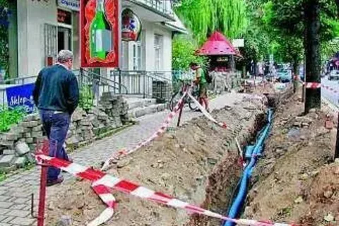 Rozkopano nowy chodnik