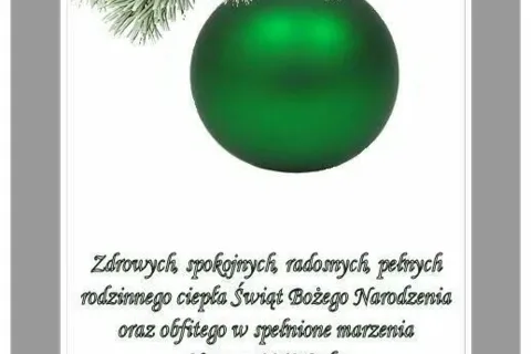 Najlepsze życzenia świąteczne!