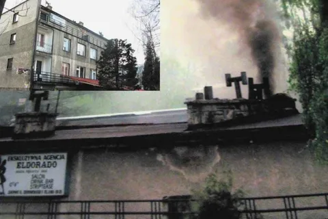 Kłęby czarnego dymu zatruwają ludziom życie