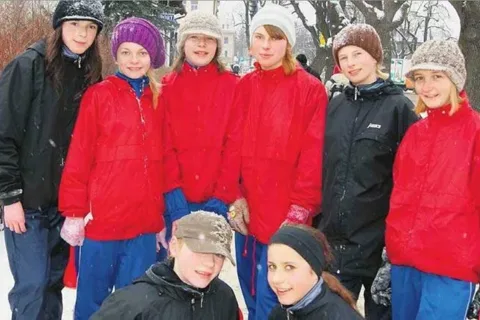 ZAKOPANE. Młodzi sportowcy trenują i wesoło się bawią