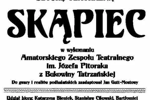 Skąpiec po góralsku - jedna z atrakcji Karnawału Góralskiego w Bukowinie [zobacz video!]