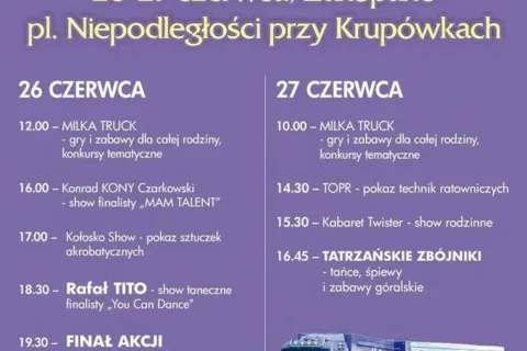 Finał akcji „Milka. Razem dla Tatr!”