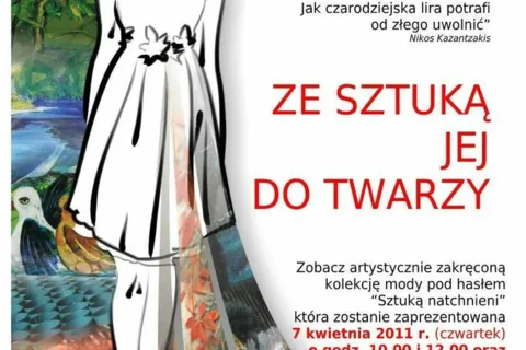 Nowy Targ zaprasza na pokazy mody pod hasłem „Sztuką natchnieni”