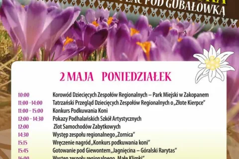 Już dziś XI Wielka Majówka Tatrzańska!