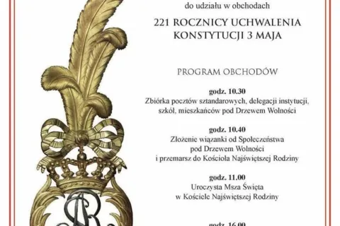 221 Rocznica Uchwalenia Konstytucji 3 Maja