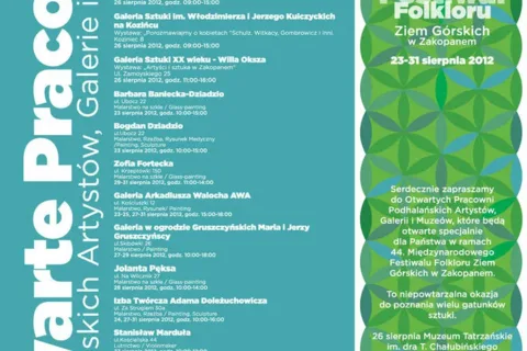 OSTATNIA SIERPNIOWA NIEDZIELA W MUZEUM TATRZAŃSKIM