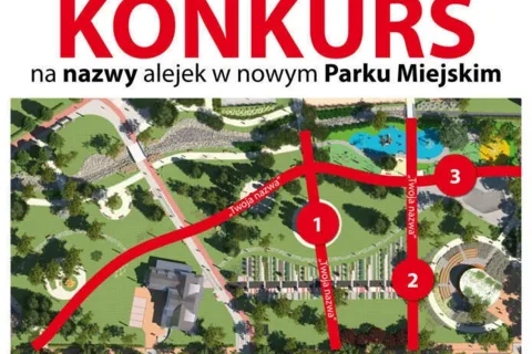 Pierwszy etap konkursu na nazwy alejek w Parku Miejskim zakończony