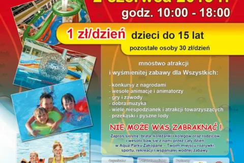 Dzień Dziecka w Aqua Parku Zakopane - 02.06.2013 (nd)