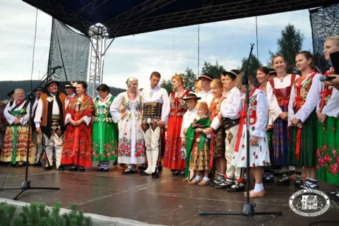 Zespół „Wierchowianie” został gospodarzem jubileuszowego 45. MFFZG