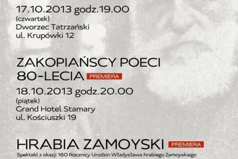 Scena A2 na 80-lecie nadania Praw Miejskiech Zakopanemu