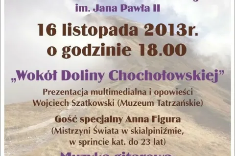 Wieczór górski „Wokół Doliny Chochołowskiej”