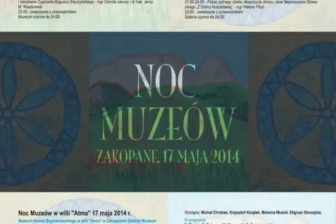 Zakopiańska Noc Muzeów