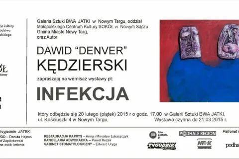 Otwarcie wystawy malarstwa Dawida "Denvera" Kędzierskiego, zatytułowanej INFEKCJA