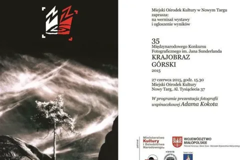 35 Międzynarodowy Konkurs Fotograficzny im.Jana Sunderlanda „Krajobraz górski”