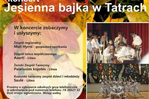 Koncert „Jesienna bajka w Tatrach“
