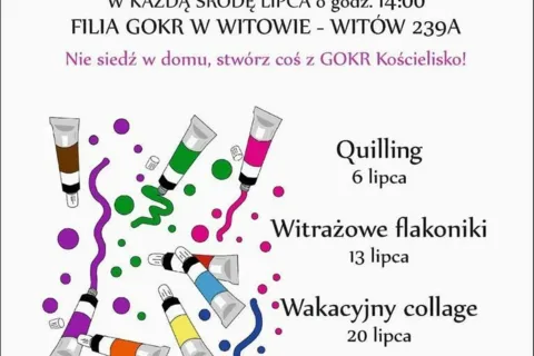 WAKACYJNE WARSZTATY Z GOKR KOŚCIELISKO