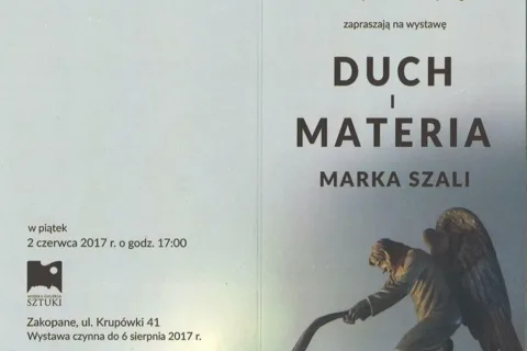 Wystawa Marka Szali „Duch i Materia”