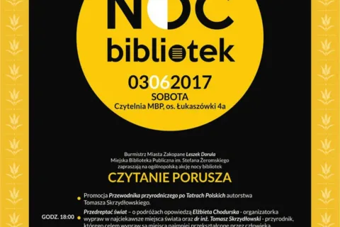 Noc Bibliotek w Zakopanem