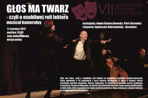GŁOS MA TWARZ - czyli o osobliwej roli lektora musical kameralny